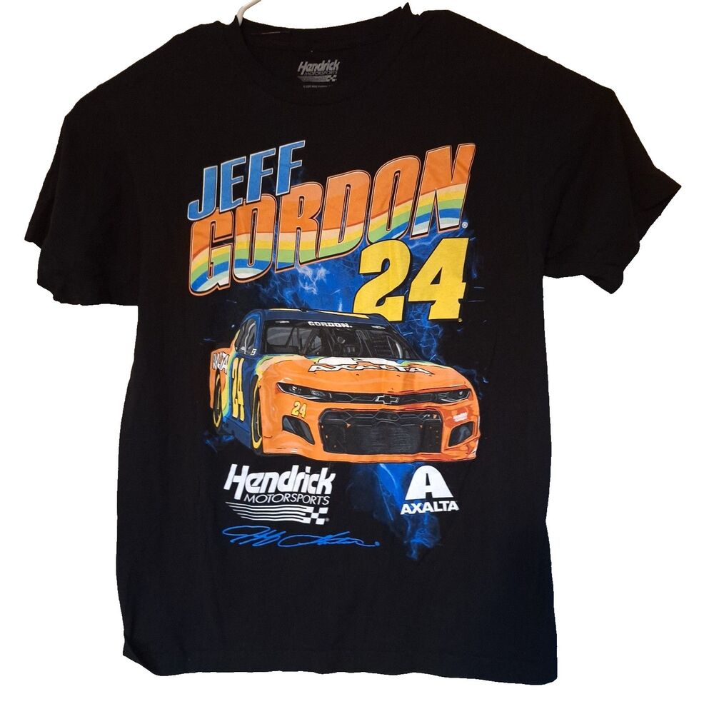 Jeff Gordon #24 Hendrick Motorsports Axalta NASCAR Graphic T-Shirt Men’s L
